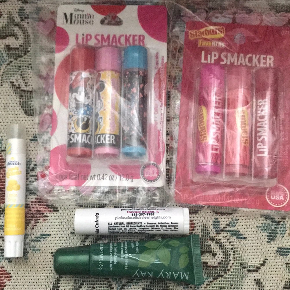 Variety of Lipsmacker& other Balms